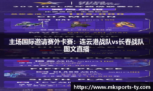 主场国际邀请赛外卡赛：连云港战队vs长春战队图文直播